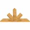 Ekena Millwork Saratoga Rough Sawn Timber Gable Bracket, Western Red Cedar, 48"W x 32"H x 2"D x 6"F, 16/12 Pitch GBW048X32X0206SAR00RWR - alternate 5